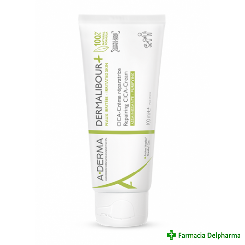 Dermalibour+ CICA crema reparatoare A-derma x 100ml, Pierre Fabre